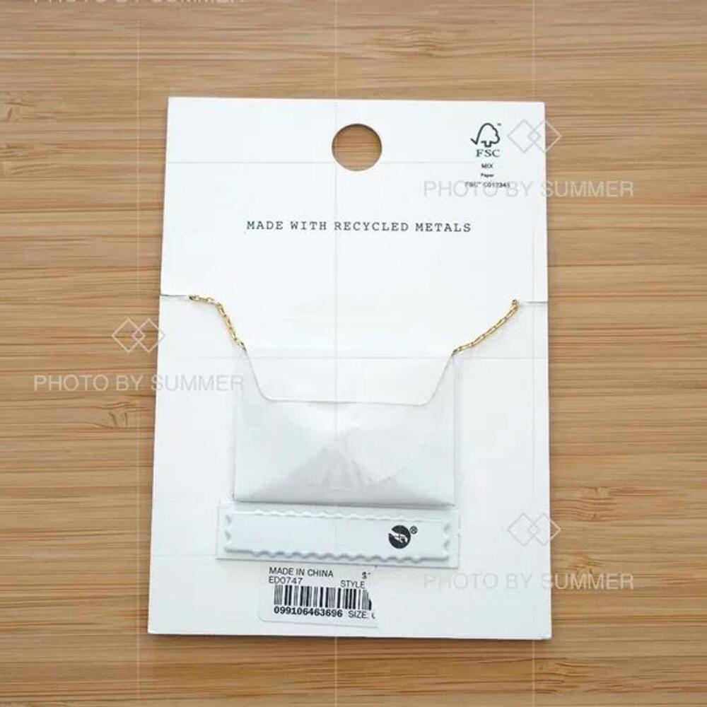 Madewell Shimmer Star Station Necklace - Picture 3 of 4